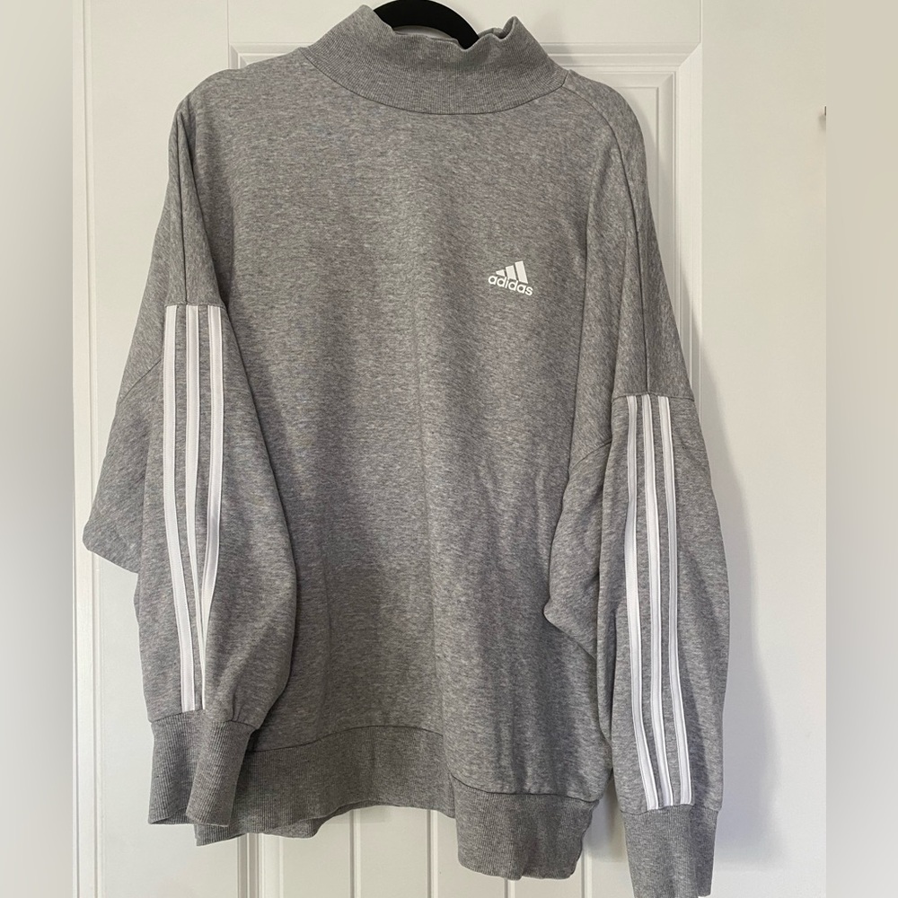 Woman’s Adidas Mockneck Sweatshirt